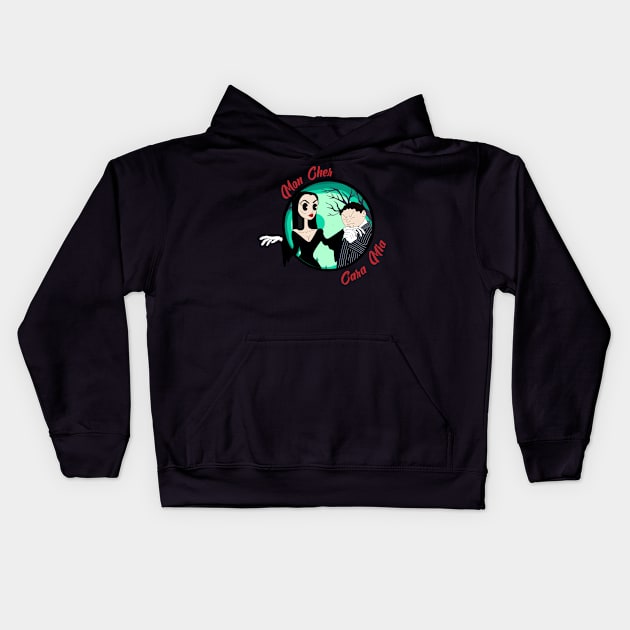 Cara mia & Mon cher Kids Hoodie by Teesbyhugo